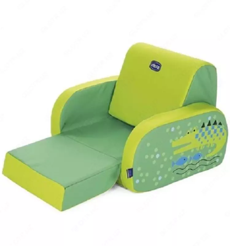 Детское кресло CHICCO TWIST ARMCHAIR, CROCODILE, арт. CH79098- 67C