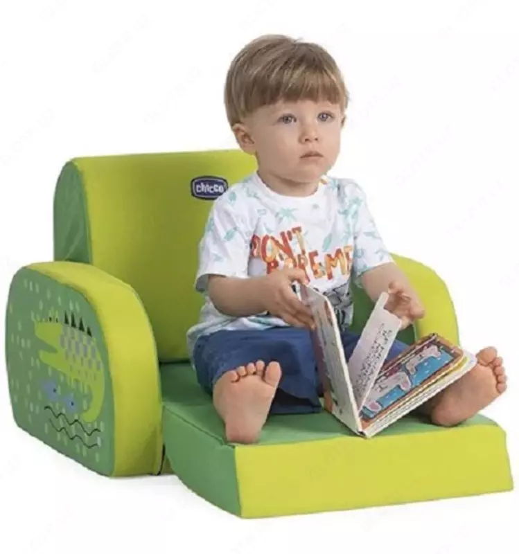 Детское кресло CHICCO TWIST ARMCHAIR, CROCODILE, арт. CH79098- 67C