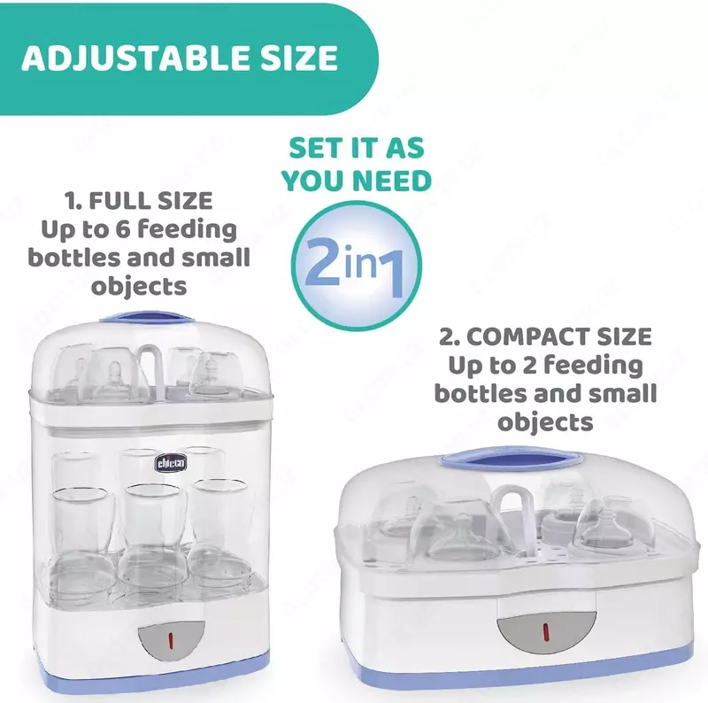 STERILISER UK plug 2in1 sterilizatori, Art. CH07392