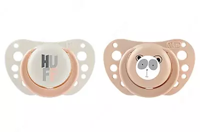 Соска-пустышка PHYSIOFORMA AIR SIL, SOOTHER 0-6m 2PCS, PINK, арт.CH75088-91