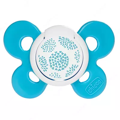 Соска-пустышка PHYSIO COMFORT BLUE 6-16m SIL 1PC, арт.CH74913-21