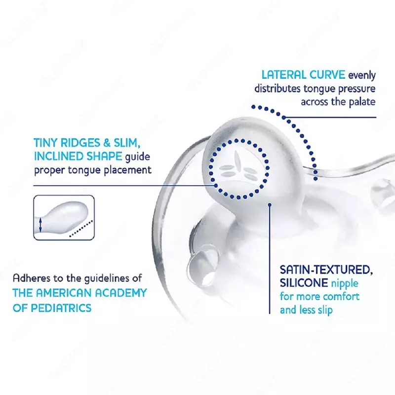 Соска-пустышка PHYSIO COMFORT PINK/PURPLE 16-36m SIL 1PC, арт.CH74915-31