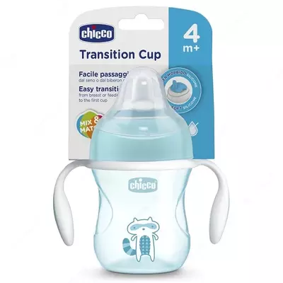 Поильник TRANSITION CUP 4m+ BOY, арт.CH069112