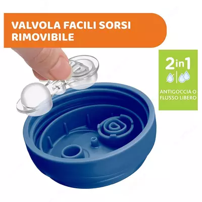 Поильник с трубочкой ADVANCE CUP 12m+ BOY, арт.CH069412