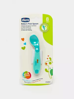 Детская ложечка FIRST SPOON 8m+ BOY, арт. CH16100-20