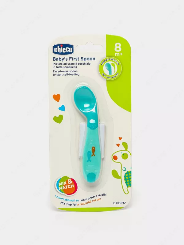 Детская ложечка FIRST SPOON 8m+ BOY, арт. CH16100-20