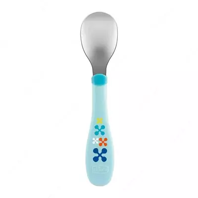 Детские столовые приборы METAL CUTLERY 18m+ BLUE, арт.CH161022
