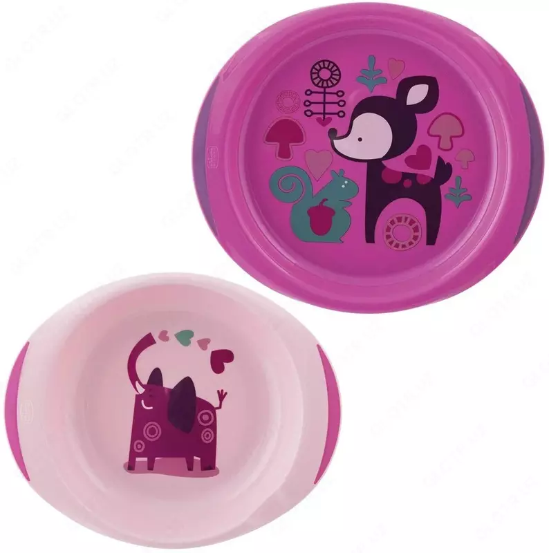 Набор для кормления ребенка CHICCO WEANING SET 12m+ GIRL, арт. CH16201-10