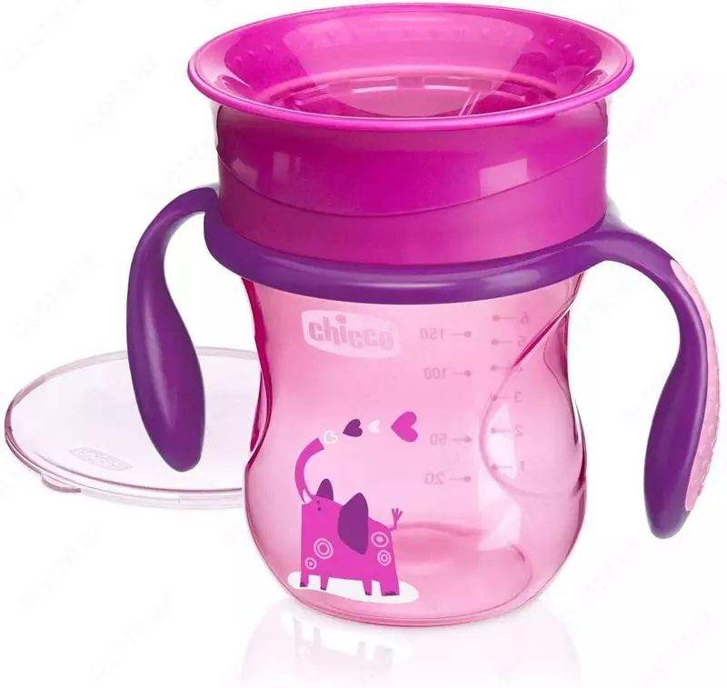 Набор для кормления ребенка CHICCO WEANING SET 12m+ GIRL, арт. CH16201-10