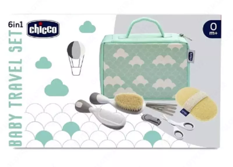 Детский гигиенический набор BABY TRAVEL SET 6in1 0m+, арт.CH10231