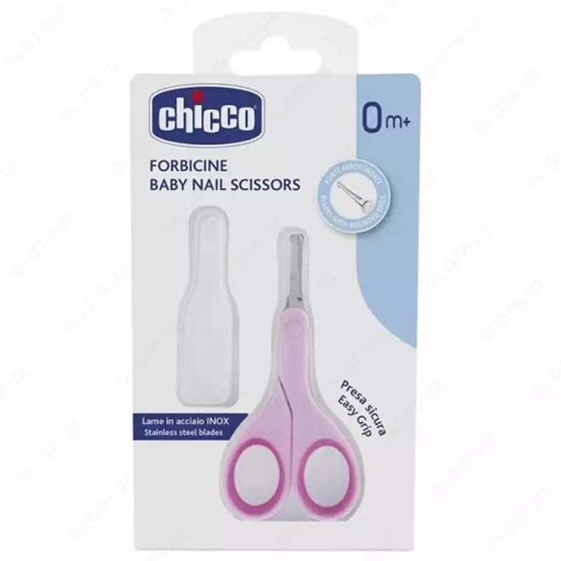 Детские маникюрные ножницы BABY NAIL SCISSOR PINK, арт. CH059121