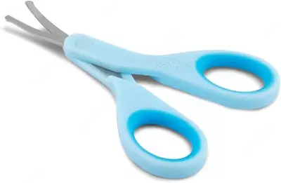 Детские маникюрные ножницы BABY NAIL SCISSOR BLUE, арт.CH059122