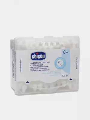 Ватные палочки Chicco COTTON BUDS, 60pcs, арт.CH10440