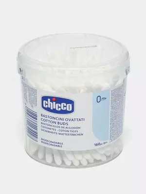 Ватные палочки Chicco COTTON BUDS, 160pcs, арт.CH10442