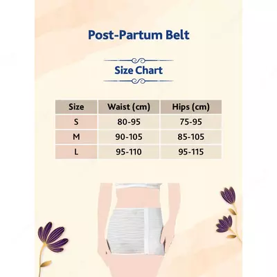 Послеродовой бандаж POSTPARTUM SUPPORT BELT, MEDIUM, арт.CH01164-M