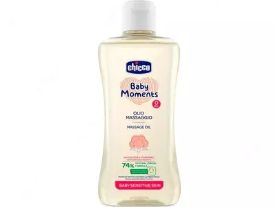 Массажное масло Chicco BM SENSITIVE 200ml, арт.CH10242