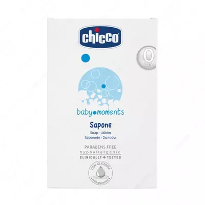 Мыло детское Chicco BM 100gr, арт.CH10398