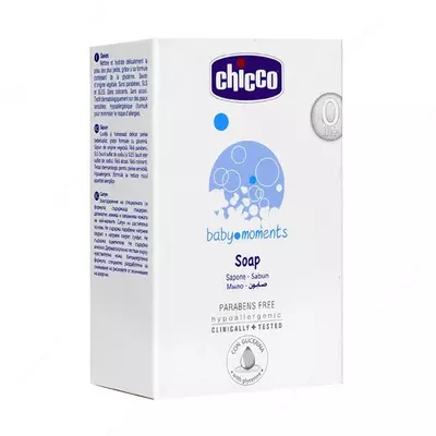 Мыло детское Chicco BM 100gr, арт.CH10398