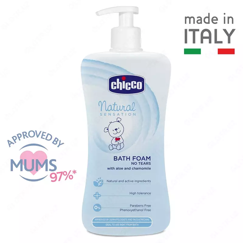 Пена для ванны Chicco Natural Sensation No Tears 500ml, арт.CH07713