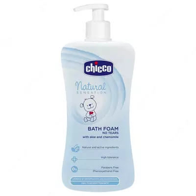 Пена для ванны Chicco Natural Sensation No Tears 500ml, арт.CH07713
