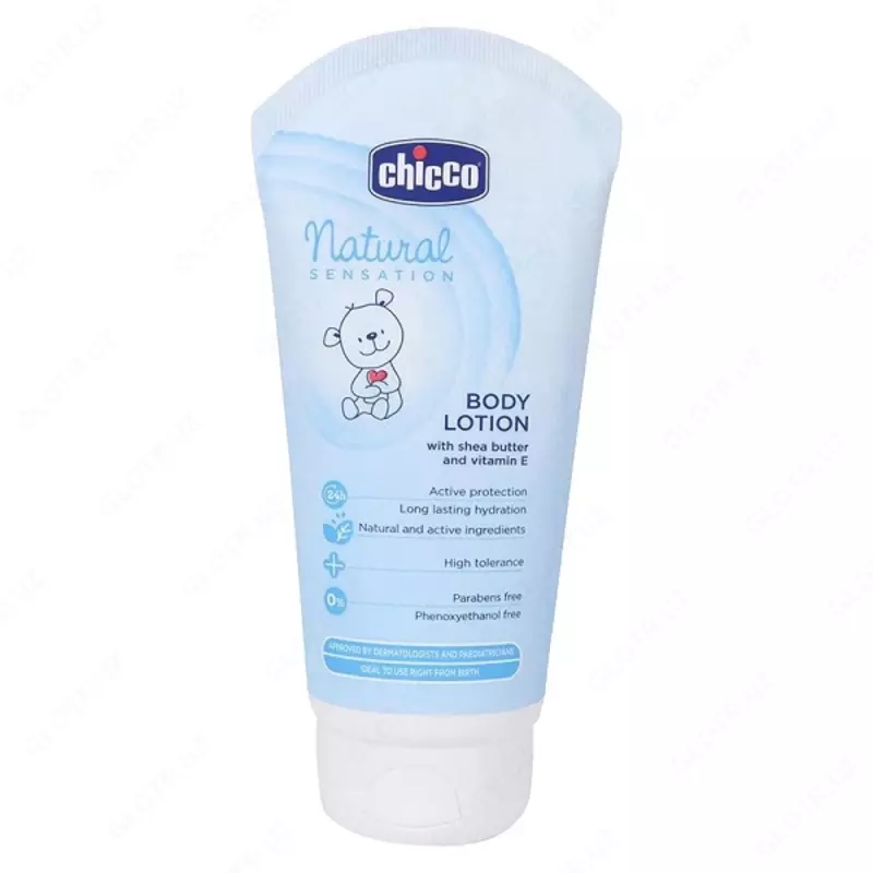 Chicco natural Sensation oziqlantiruvchi tana losoni, 150 ml, Art. CH07455