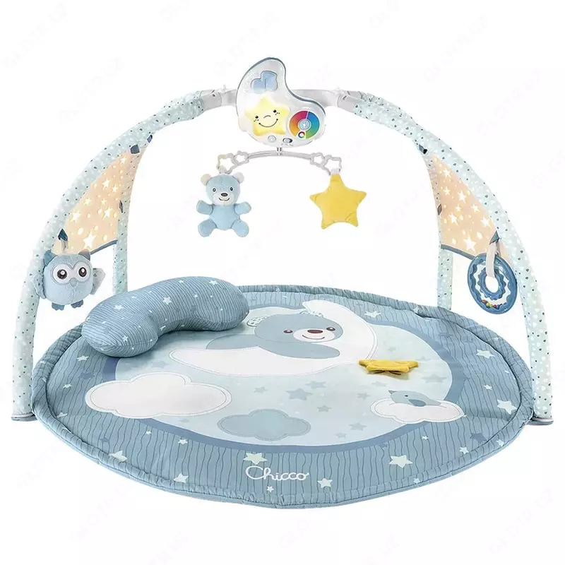 Детский игровой коврик Chicco ENJOY COLORS GYM BLUE, арт.CH09866-20