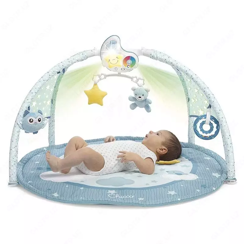 Детский игровой коврик Chicco ENJOY COLORS GYM BLUE, арт.CH09866-20