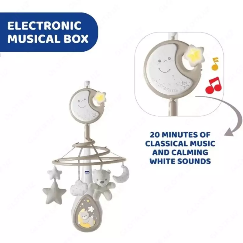 Chicco NEXT2DREAMS UNISEX beshik mobil telefoni, Art. CH076270