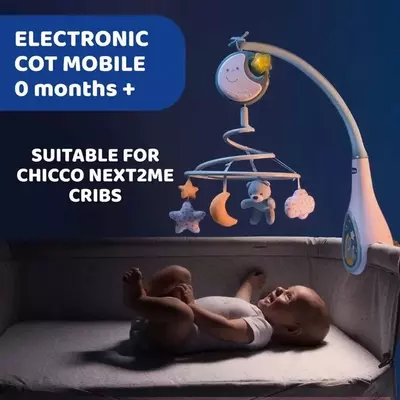 Мобиль на детскую кроватку Chicco NEXT2DREAMS UNISEX, арт.CH076270