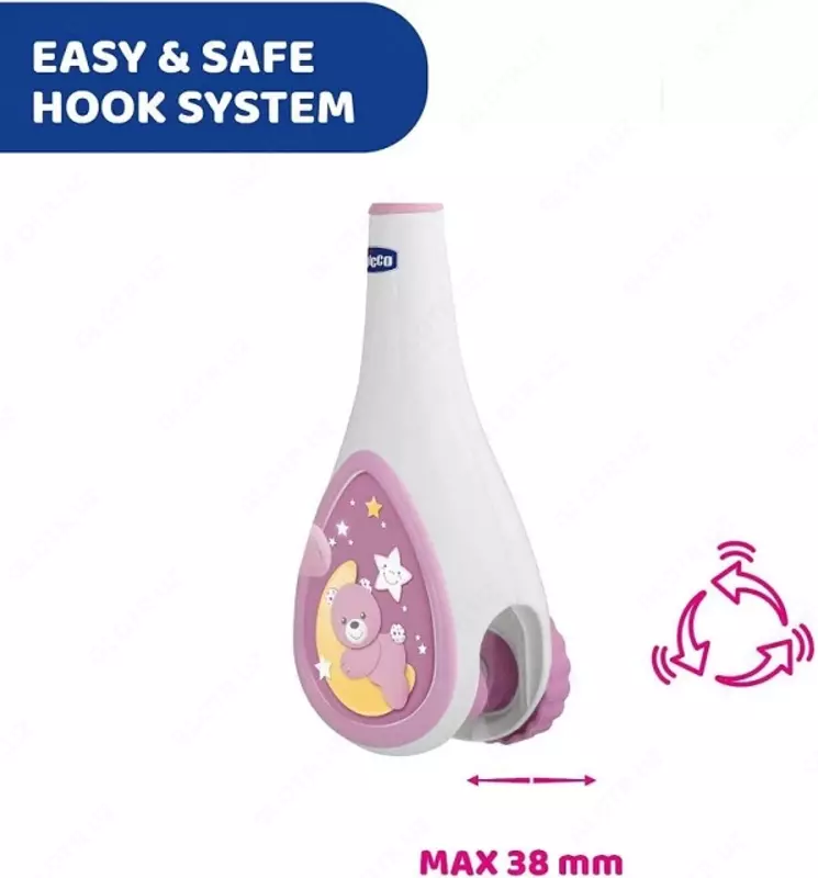 Мобиль на детскую кроватку Chicco NEXT2DREAMS PINK, арт.CH076271