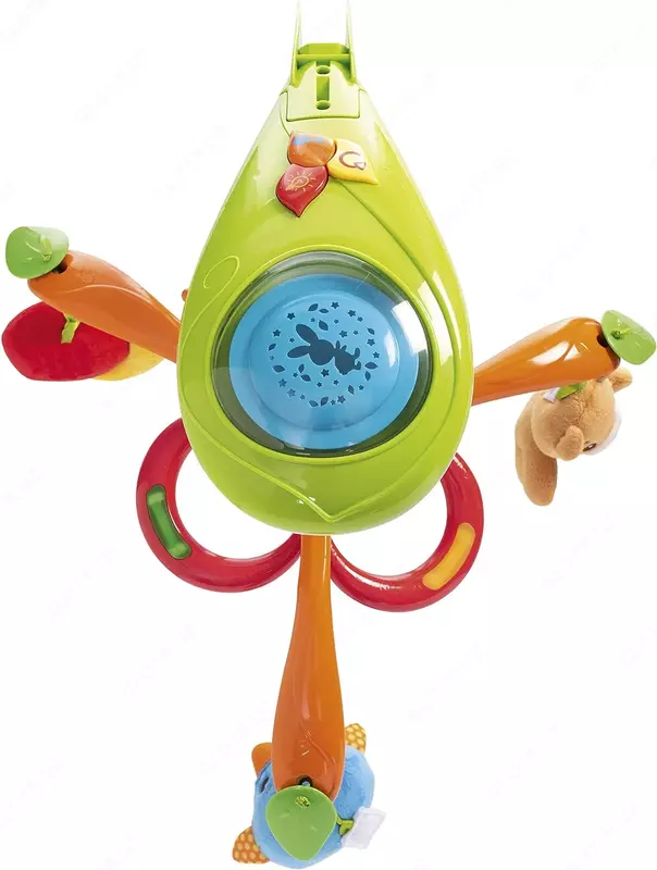 Мобиль на кроватку с проектором Chicco MAGIC FOREST COT MOBILE PROJECTOR, арт.CH11350