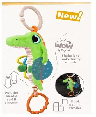 Погремушка тканевая CHICCO CROCODILE, арт. CH11561