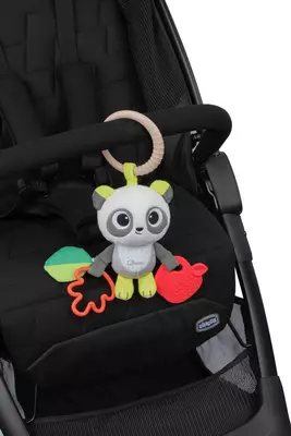 Погремушка-прорезыатель тканевая CHICCO FIRST ACTIVITIES PANDA, арт CH11566