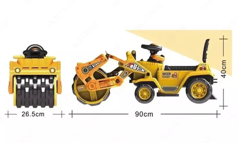 Детский трактор MINI PANDA ROADIE THE ROLLER, арт.YD1001