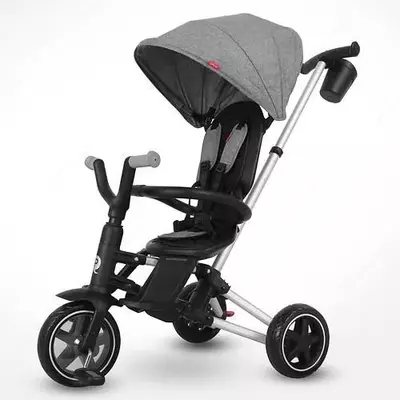 Детский складной велосипед QPLAY - S700-12 NOVA+EVA – Grey