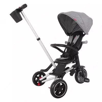 Детский складной велосипед QPLAY - S700-12 NOVA+EVA – Grey