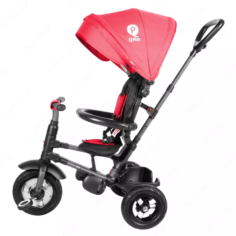 Детский велосипед QPLAY - S380-10 Rito Rubber – Red