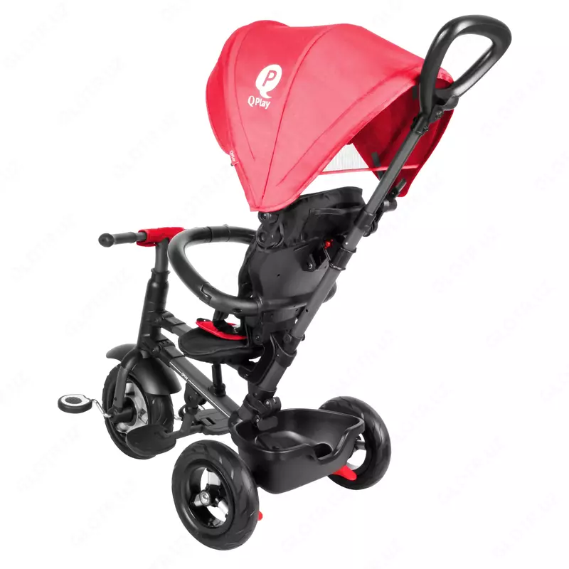 Детский велосипед QPLAY - S380-10 Rito Rubber – Red