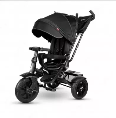 QPLAY - T450-7 Premium bolalar velosipedi-qora