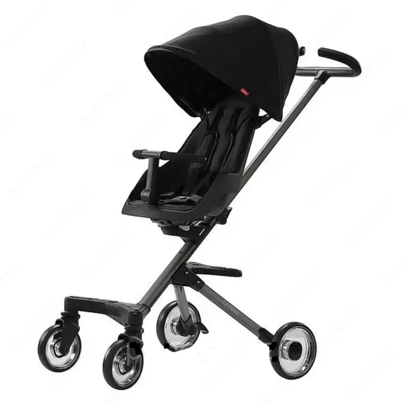 Детская прогулочная коляска QPLAY - E-800 Easy – Black