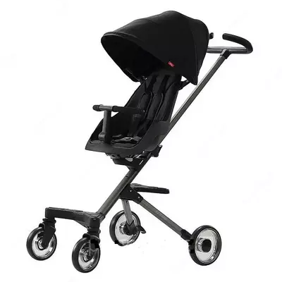 Детская прогулочная коляска QPLAY - E-800 Easy – Black