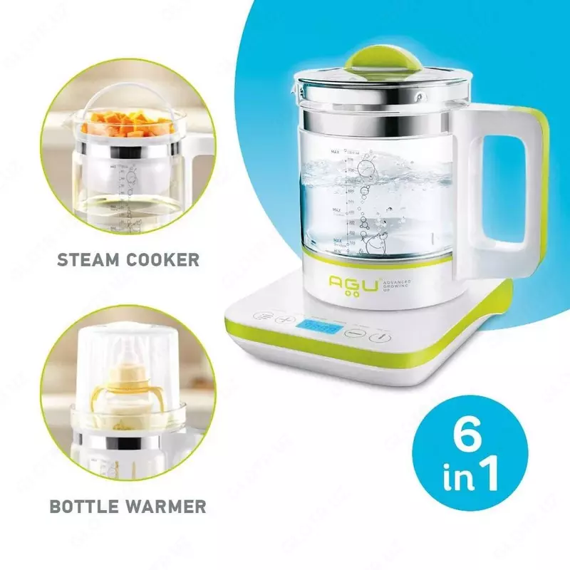 Многофункциональный электрочайник 6 в 1 AGU — Bubbly