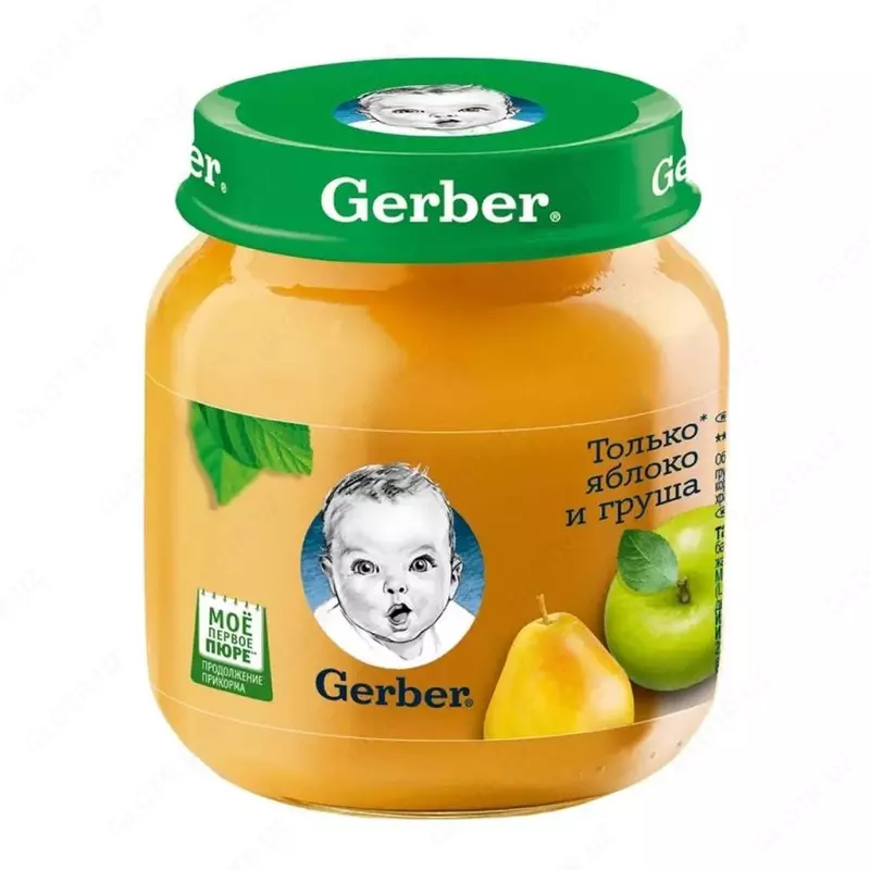 Gerber olma nok pyuresi 5 oydan 130g - по запросу