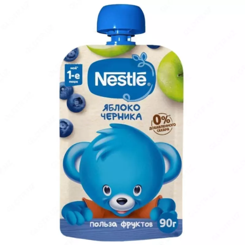 Nestlé® olma va ko'k meva pyuresi