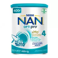 18+ oylik Nan 4 OPTIPRO 400g suti