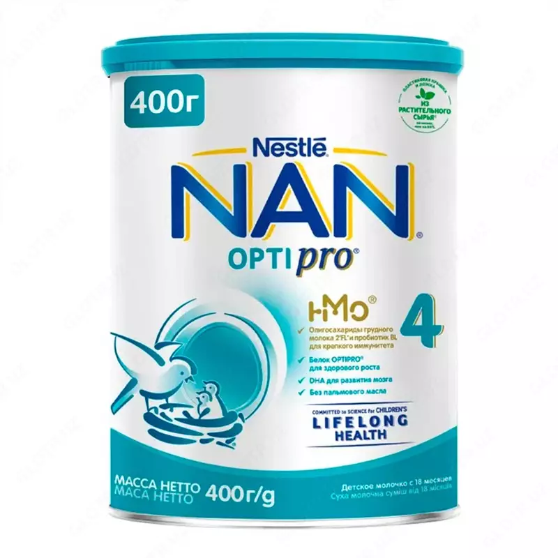 18+ oylik Nan 4 OPTIPRO 400g suti