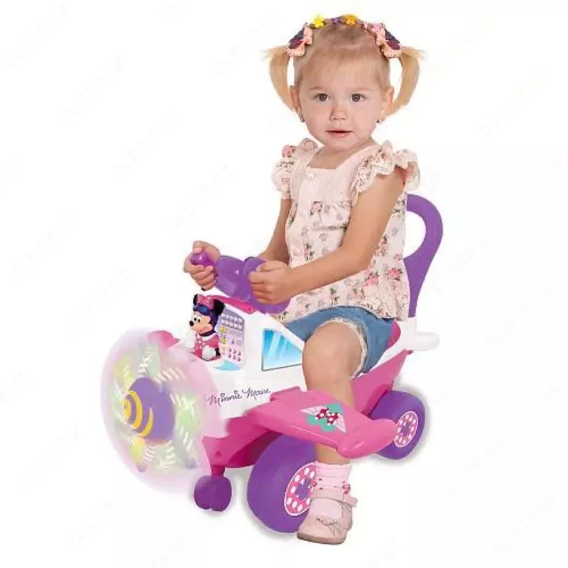 Каталка-пушкар Kiddieland Самолет Минни с пропеллером