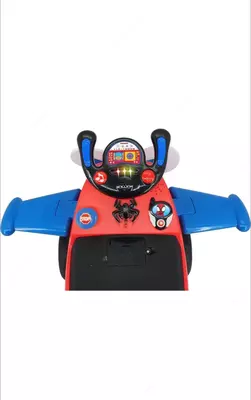 Каталка-пушкар Kiddieland Самолет Человек Паук с пропеллером