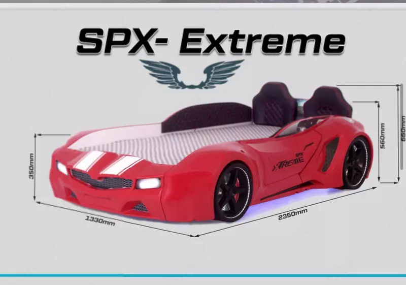 Детская кровать-машина