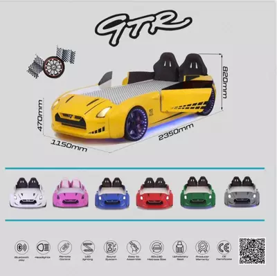 Детская кровать-машина